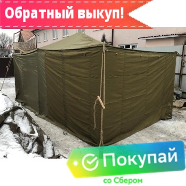 Палатка «Гарнизон-8» комбинированная