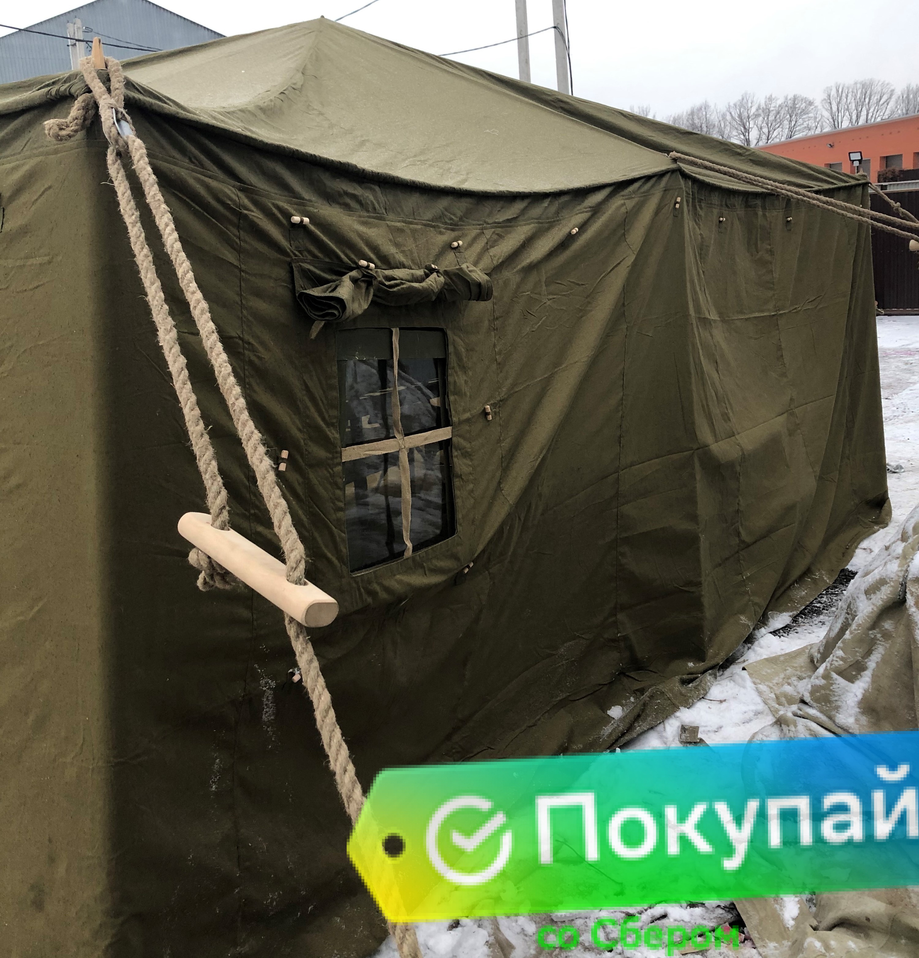 Аренда палатки «Гарнизон-8 комбинированной»