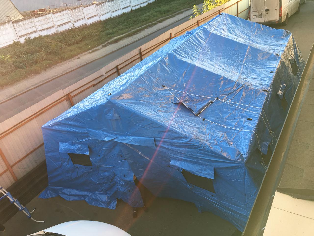 Гражданская каркасная палатка М-30